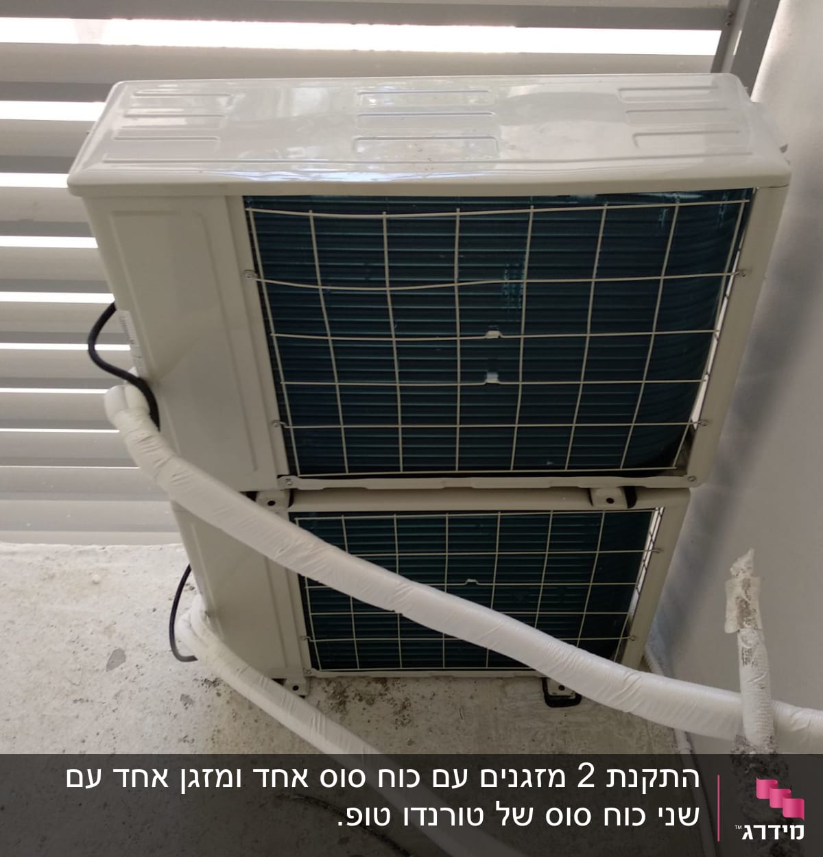 מדחסים במסתור כלפי חוץ
